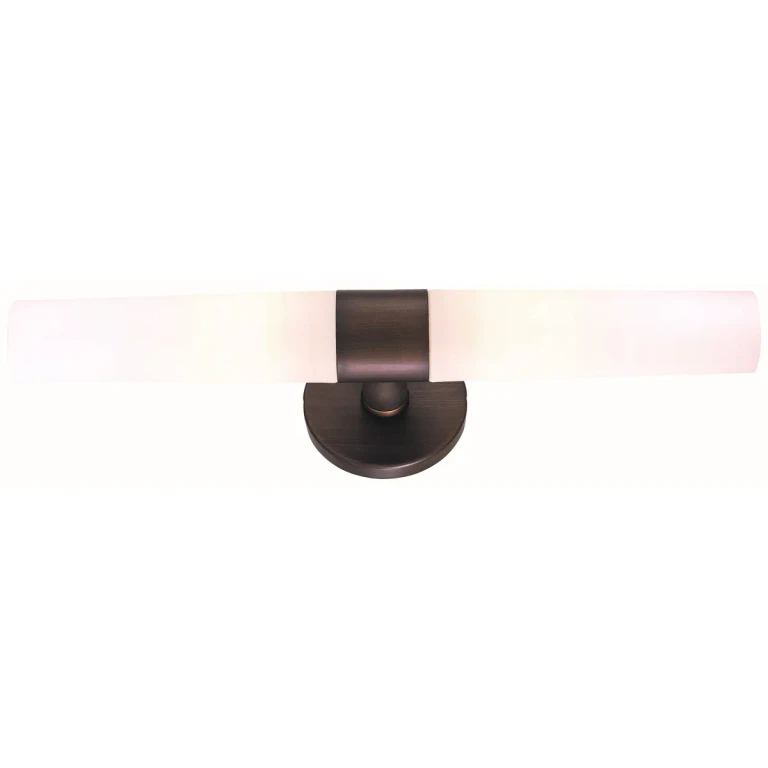 George Kovacs Saber 2-Light Bathroom Vanity Light in Copper Bronze Patina