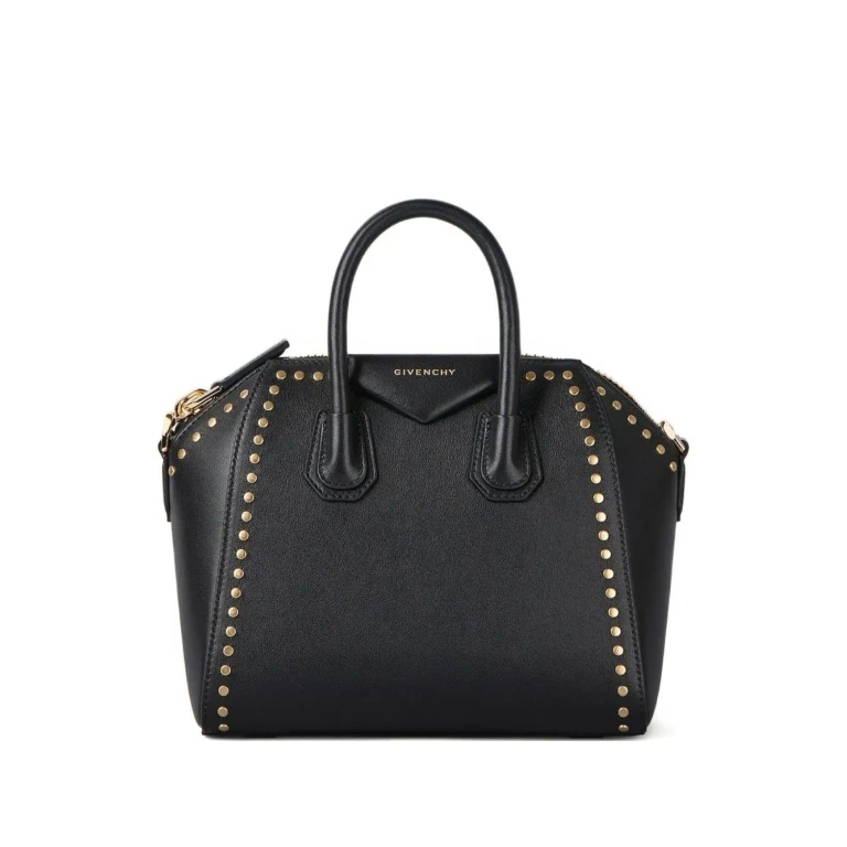 Givenchy Black Leather Mini Antigona Handbag