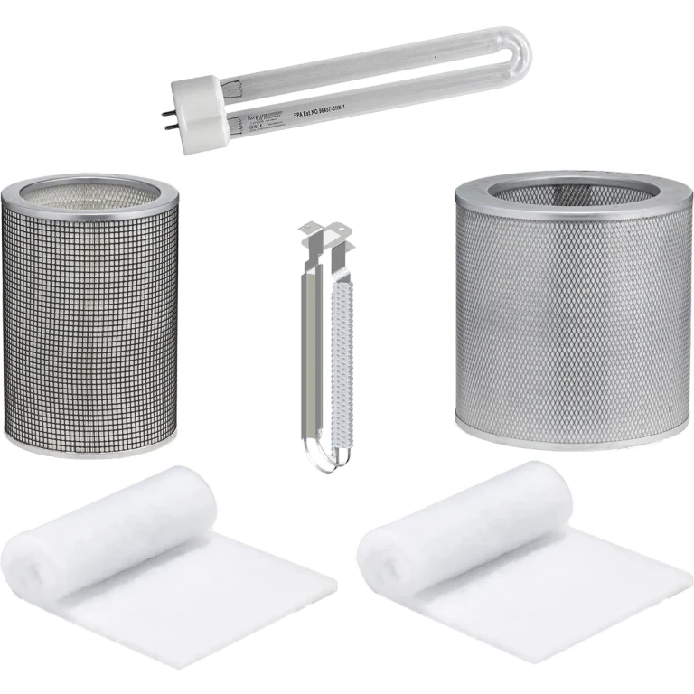 Airpura Prefilter Pk + Carbon+ UV Light + PCO Reflector + HEPA Filter Bundle for P600/700