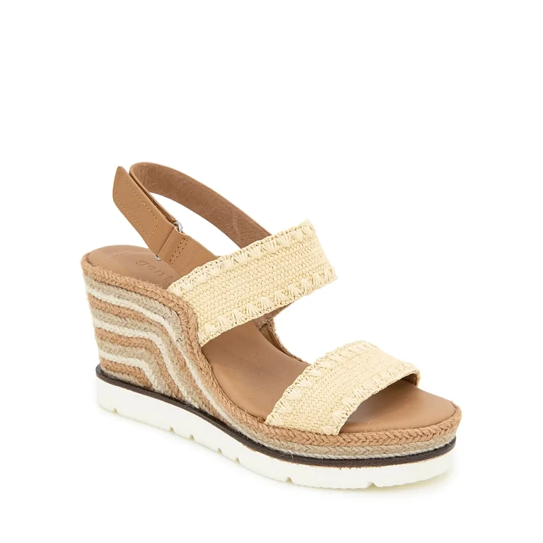 Gentle Souls by Kenneth Cole Women's Evora Espadrille Wedge Sandals