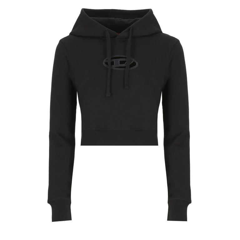 Diesel F-slimmy-hood-od Cut-out Oval D Logo Hoodie