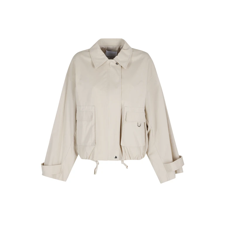 Isabelle Blanche Giacca Nude & Neutrals Cotone Giubbotto - Women