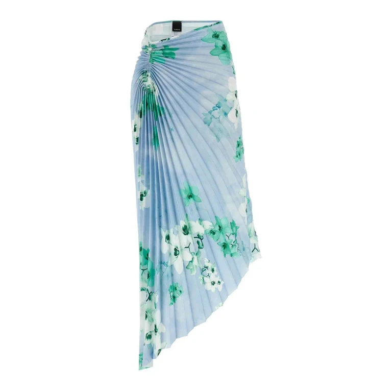 Pinko Jupe Midi - Bleu Clair