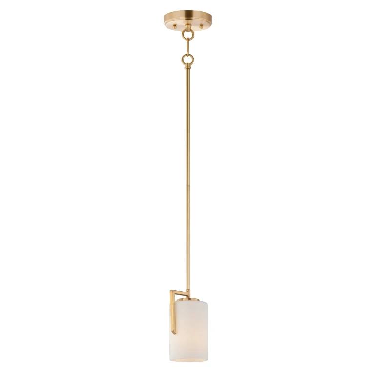 Maxim Dart Pendant Light in Satin Brass