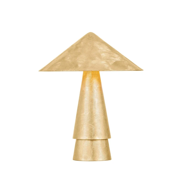 Vintage Gold Leaf Table Lamp from the Foxton Collection