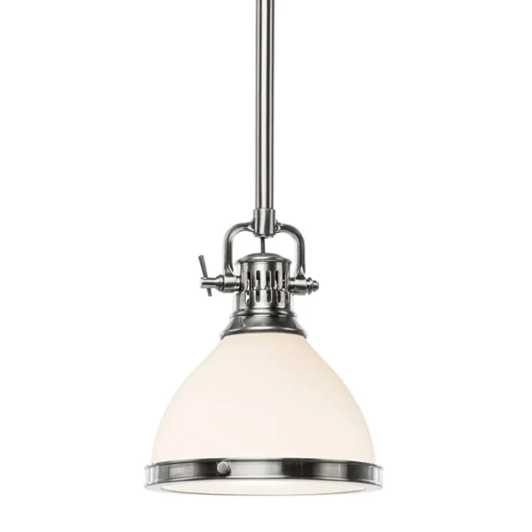 Randolph 11" Pendant Light in Satin Nickel