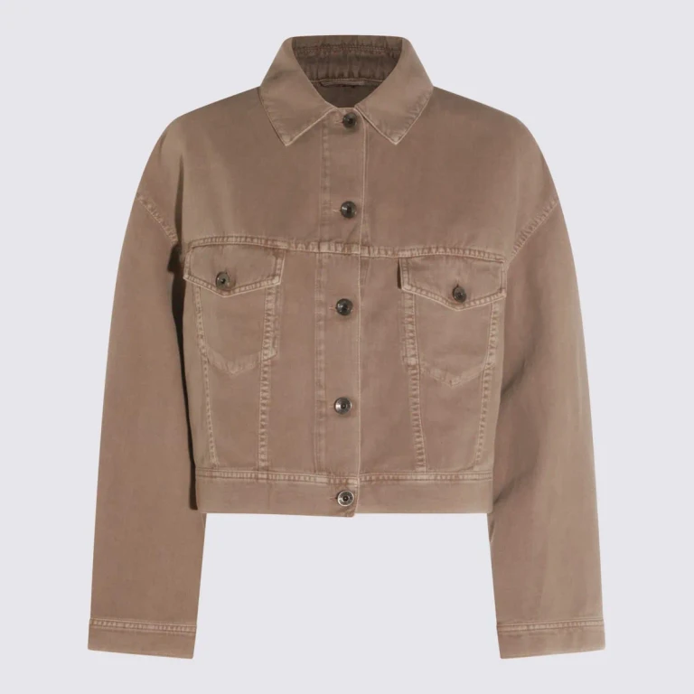 MM6 Maison Margiela Veste En Jean - Beige