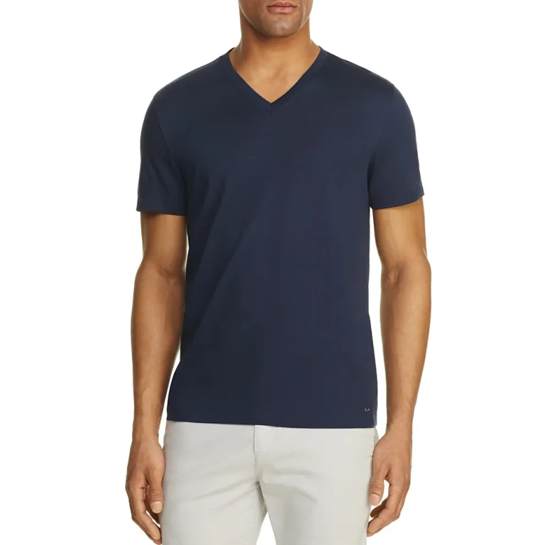 Michael Kors Sleek V-Neck Tee