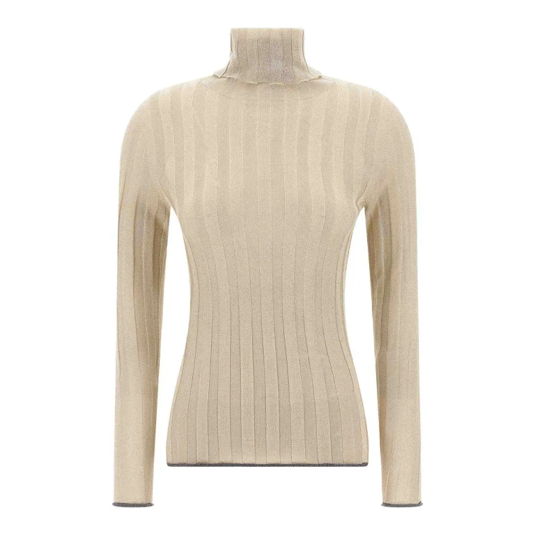 Fabiana Filippi Pull Col Rond - Or