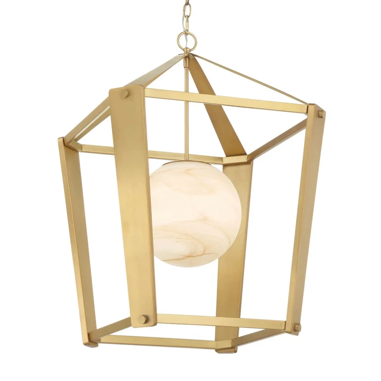 Legacy Brass Pendant from the Shimmer Collection