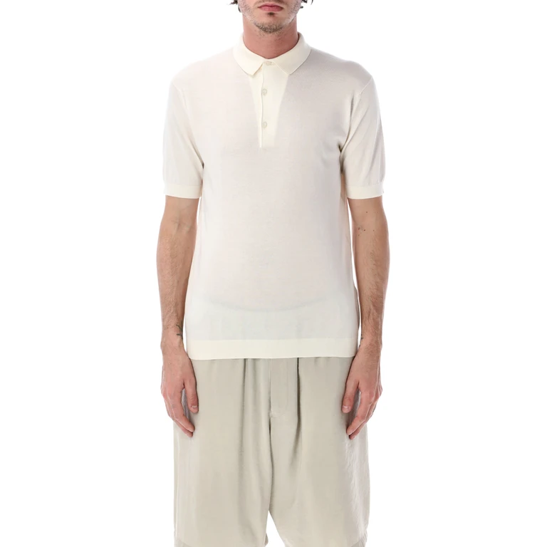 John Smedley Adrian Cotton Polo Starch T-shirt - Men