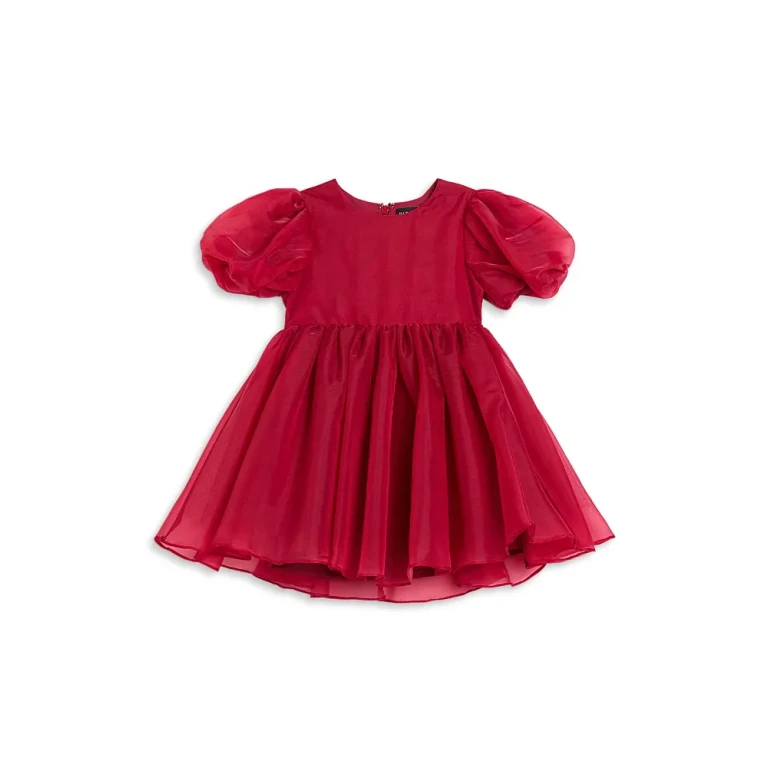Bardot Girls' Juliet Organza Mini Dress - Little Kid, Big Kid