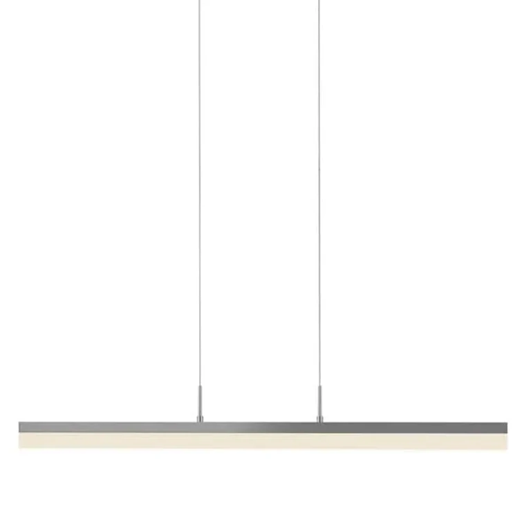 Stiletto 32.5" LED Pendant in Bright Satin Aluminum