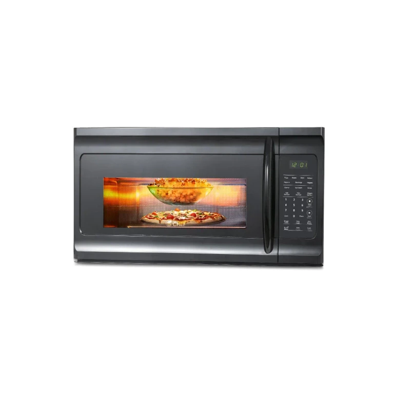 Commercial Chef 1.7 Cu. Ft. Over-The-Range Microwave - Black