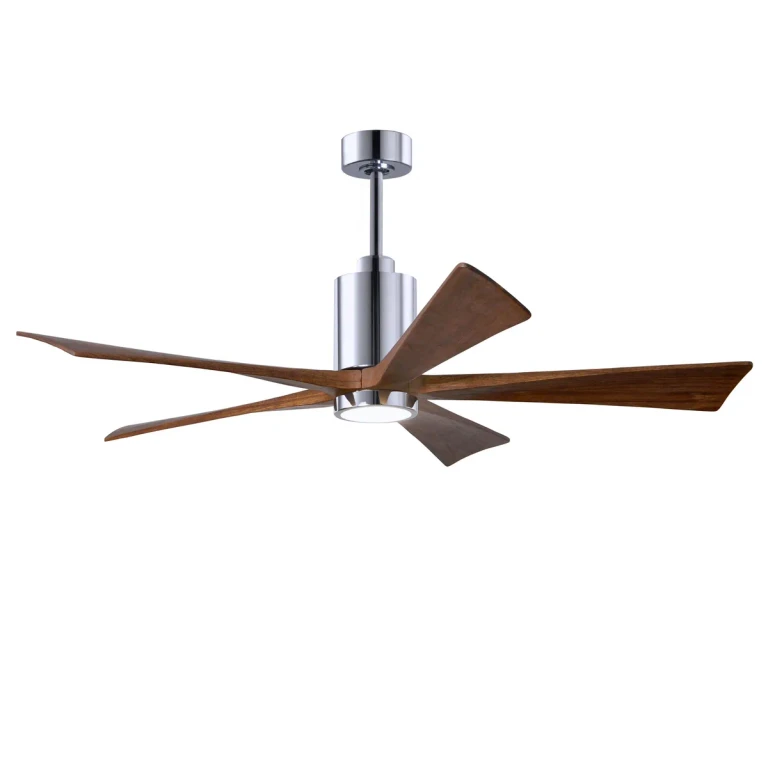 Matthews Patricia 60" Indoor Ceiling Fan in Polished Chrome