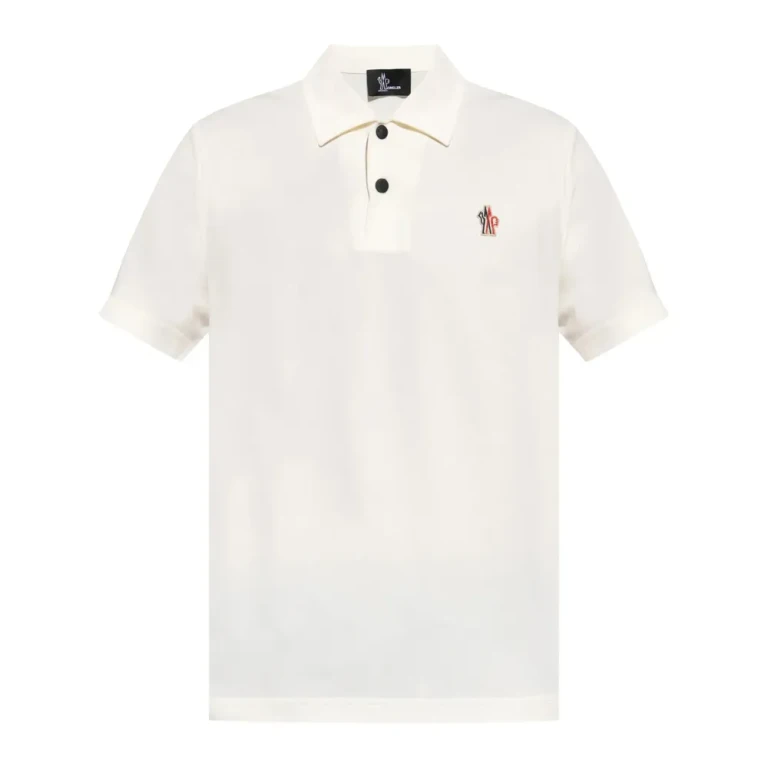 Moncler Grenoble Logo-patch Polo Shirt