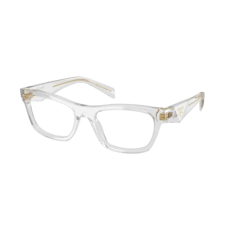 Prada Demo Cat Eye Unisex Eyeglasses PR B01V 12R1O1 52