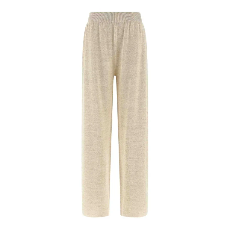 Fabiana Filippi Lamé Thread Trousers