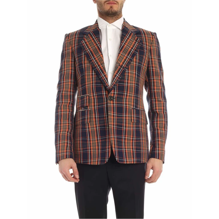 비비안 웨스트우드 남성 블레이저 - 블루