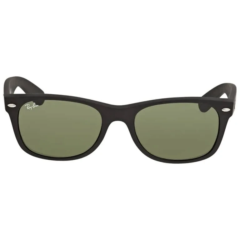 Ray Ban New Wayfarer Classic Green Unisex Sunglasses RB2132 622 52