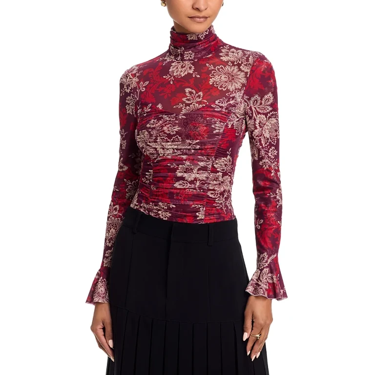 Cinq a Sept Lucy Ruched Top