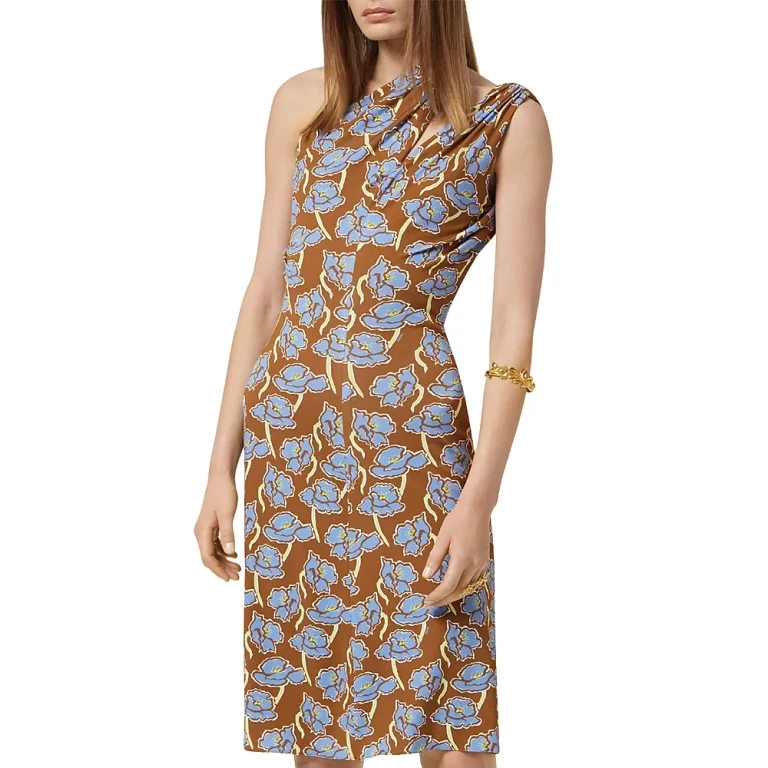 Versace One Shoulder Dress