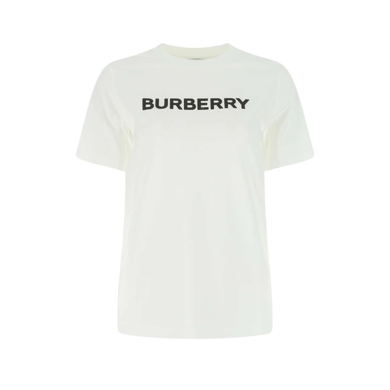 Burberry White Cotton T-Shirt A1464 - Women