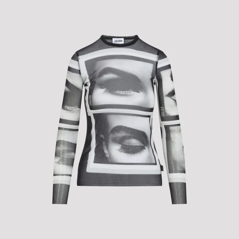 Jean Paul Gaultier Eyes and Lips Top