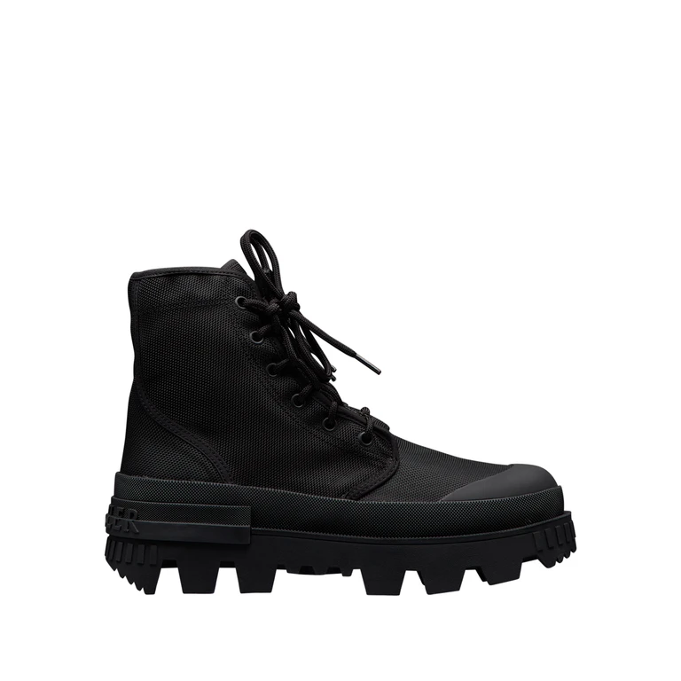 MONCLER HYKE Boots Black Synthetic->polyester100 % - Women