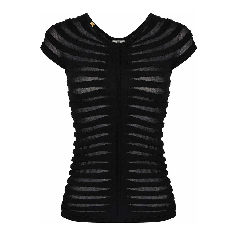 Elisabetta Franchi Top - Noir
