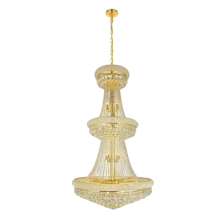 Gold 32 Light Chandelier from the Primo Collection