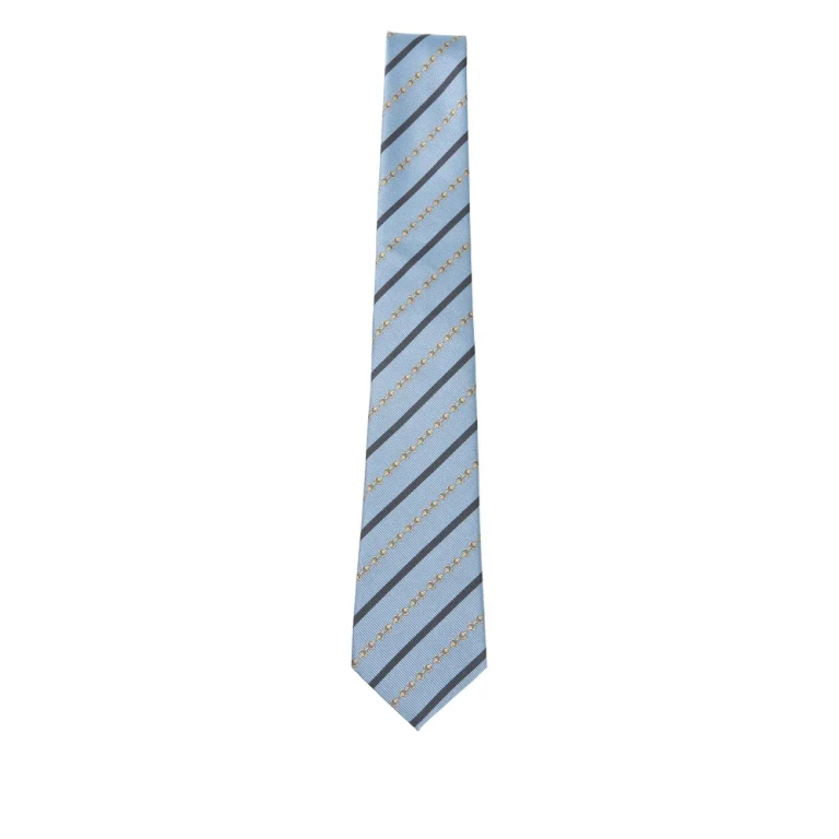 Gucci Striped Chain Tie