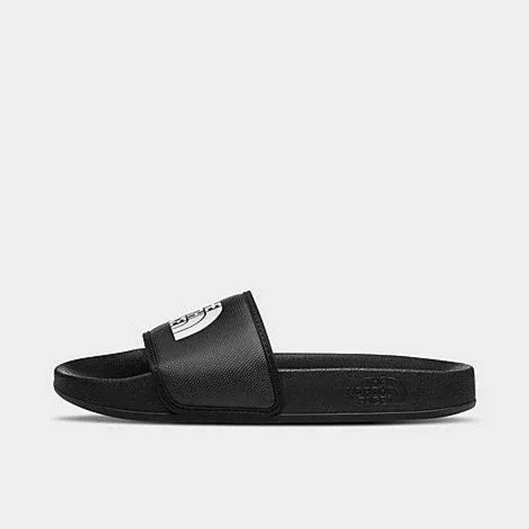 The North Face Big Kids Base Camp III Slide Sandals in TNF Black/TNF Black Size: 4.0