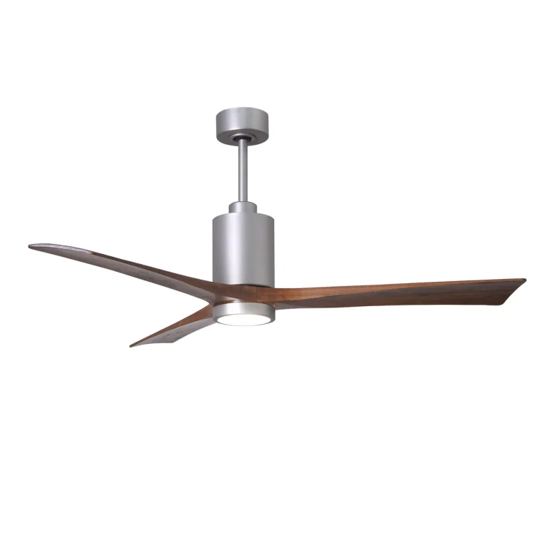 Matthews Patricia 60" Indoor Ceiling Fan in Brushed Nickel