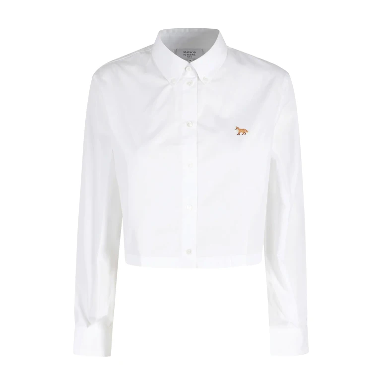 Maison Kitsuné Baby Fox Cropped Shirt