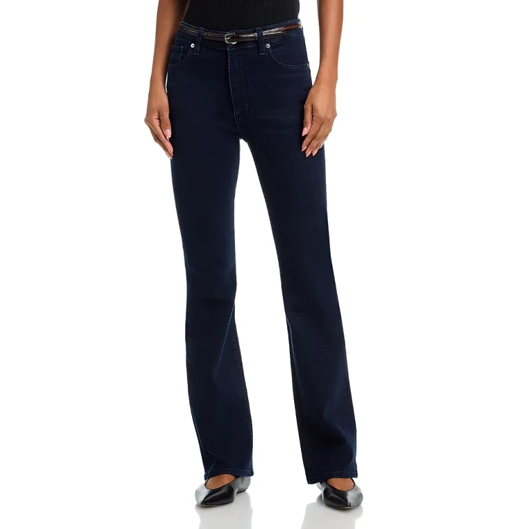 Frame The Reboot High Rise Bootcut Jeans in Crave