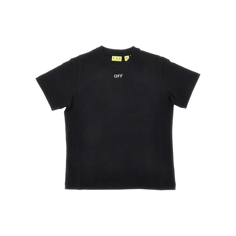 OFF WHITE Cotton T-shirt with 'Arrow Paint' print Kids 10Y