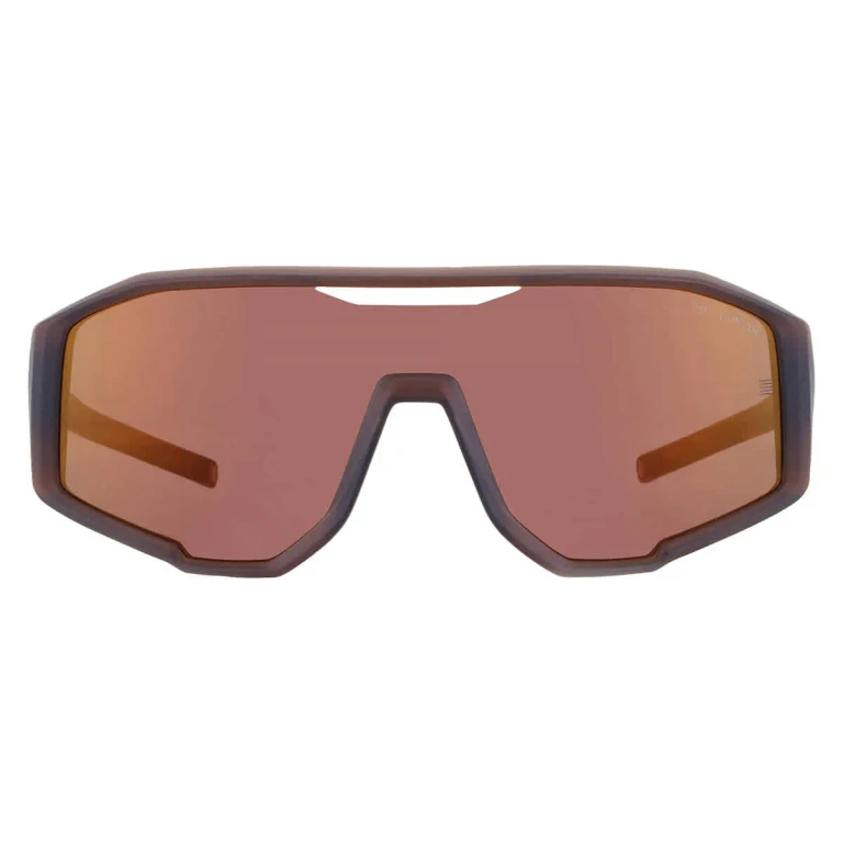 Dita LANCIER Polarized Brown Shield Unisex Sunglasses LSA-718 01 129