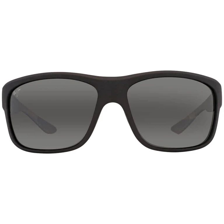 Maui Jim Southern Cross Square Wrap Sunglasses, 63mm