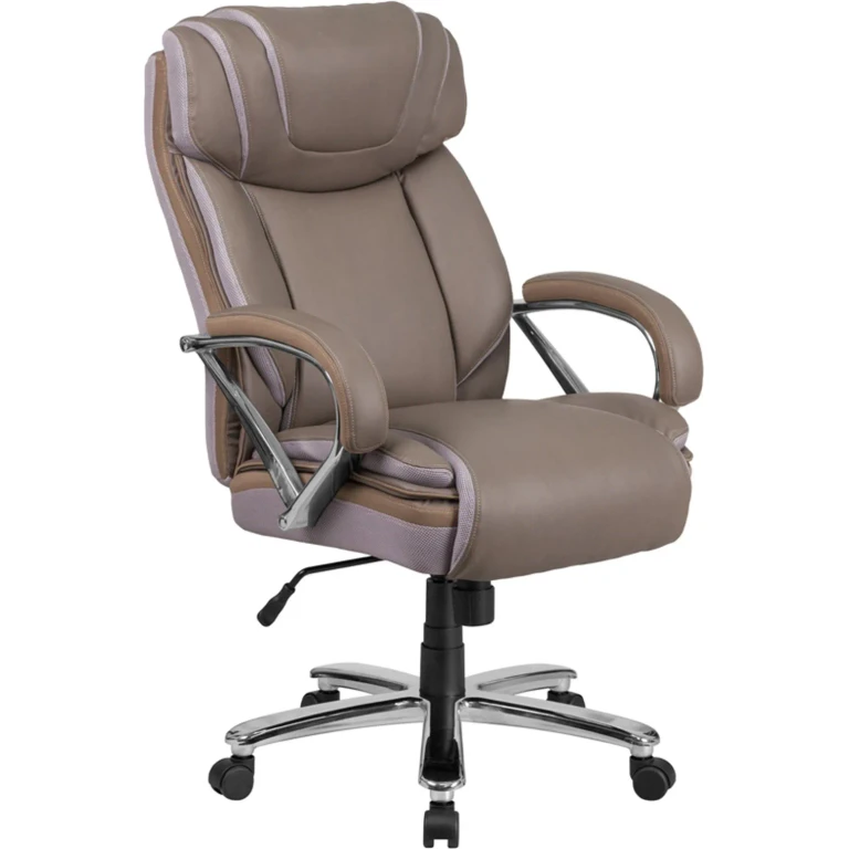 Big and Tall Executive Office Chair - Taupe