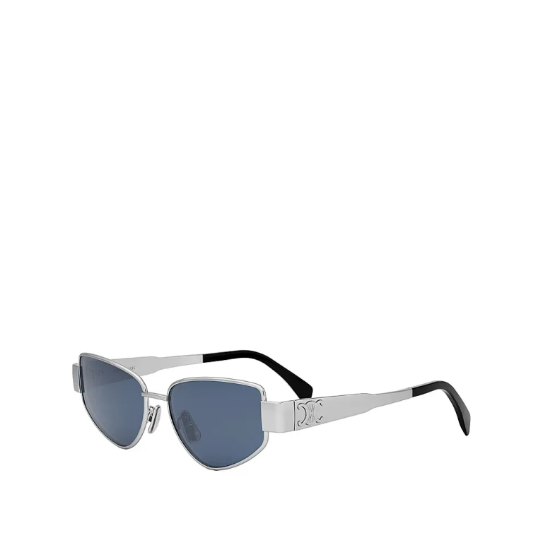 Celine Triomphe Cat Eye Sunglasses, 55mm