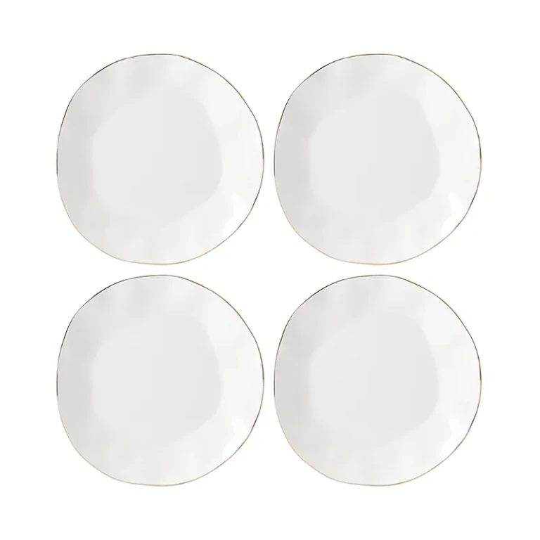 Lenox White Dinner Plates, Set of 4