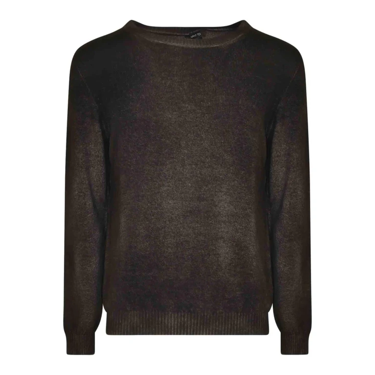 Avant Toi Pull Col Rond - Noir