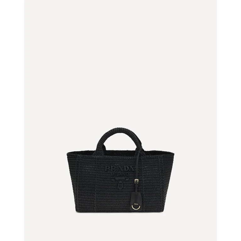 PRADA Large crochet Tote Bag Female UNI