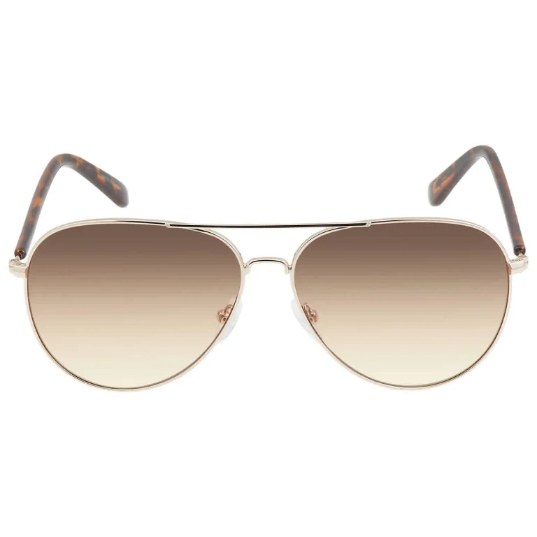 Calvin Klein Brown Gradient Pilot Unisex Sunglasses CK19314S 717 60
