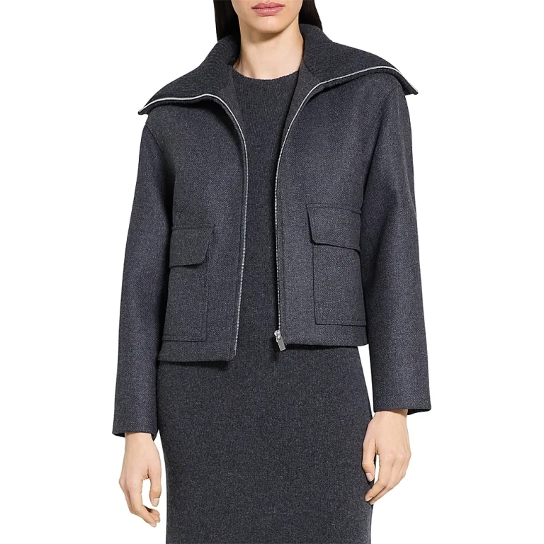 Theory Cozy Collar Jacket