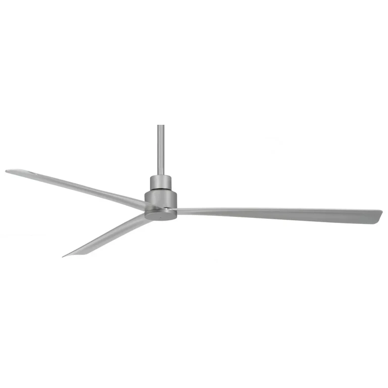 Silver 65" Ceiling Fan from the Simple 65" Collection