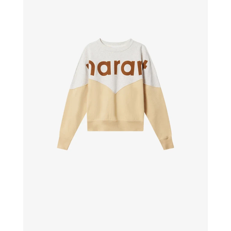 Sweat Shirt Houston - Femme - Ocre Clair - Taille 34 - Marant Étoile