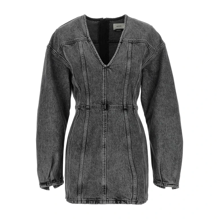 Haikure Robe Au Genou - Gris