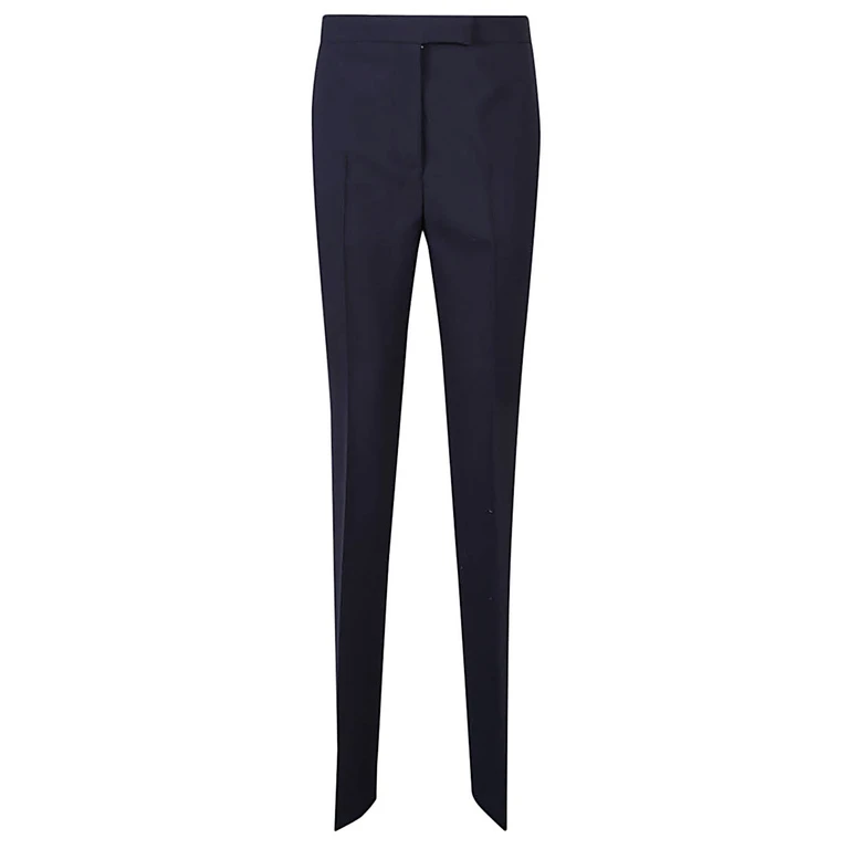 Ferragamo Trousers Blue Wool - Women